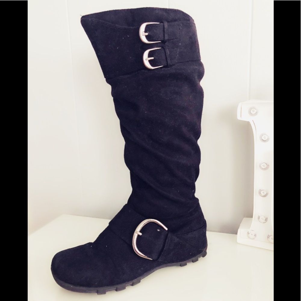 Suede Tall Fall Boots 👢